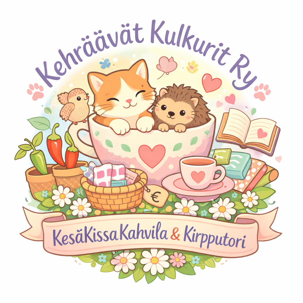 Kehräävät Kulkurit ry – KesäKissaKahvila ja kirpputori